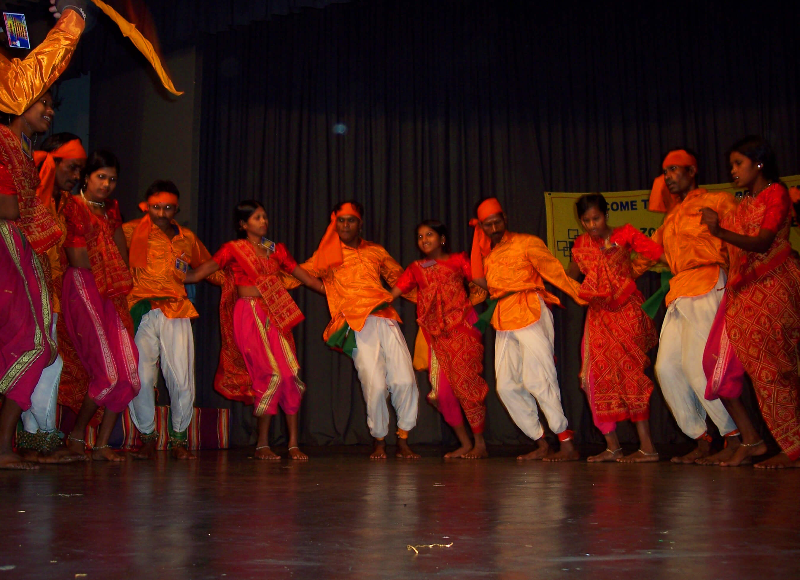 Dang tribal dancers Gujarat traditional